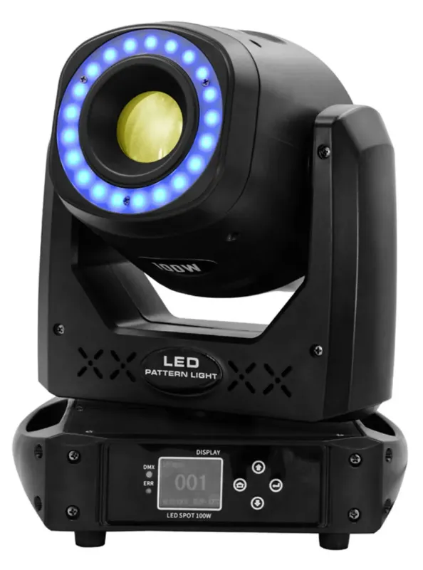 Cabezal Movil Spot Led 100w Con Rgb Leds